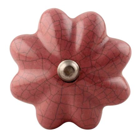 Lavender Crackle Ceramic Melon Wine Stopper